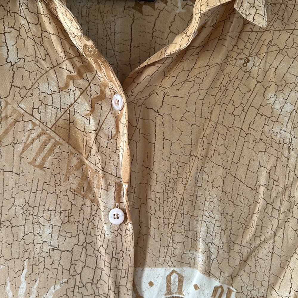 ELLEN TRACY & LINDA ALLARD SILK BLOUSE SIZE 6 - Picture 4 of 4